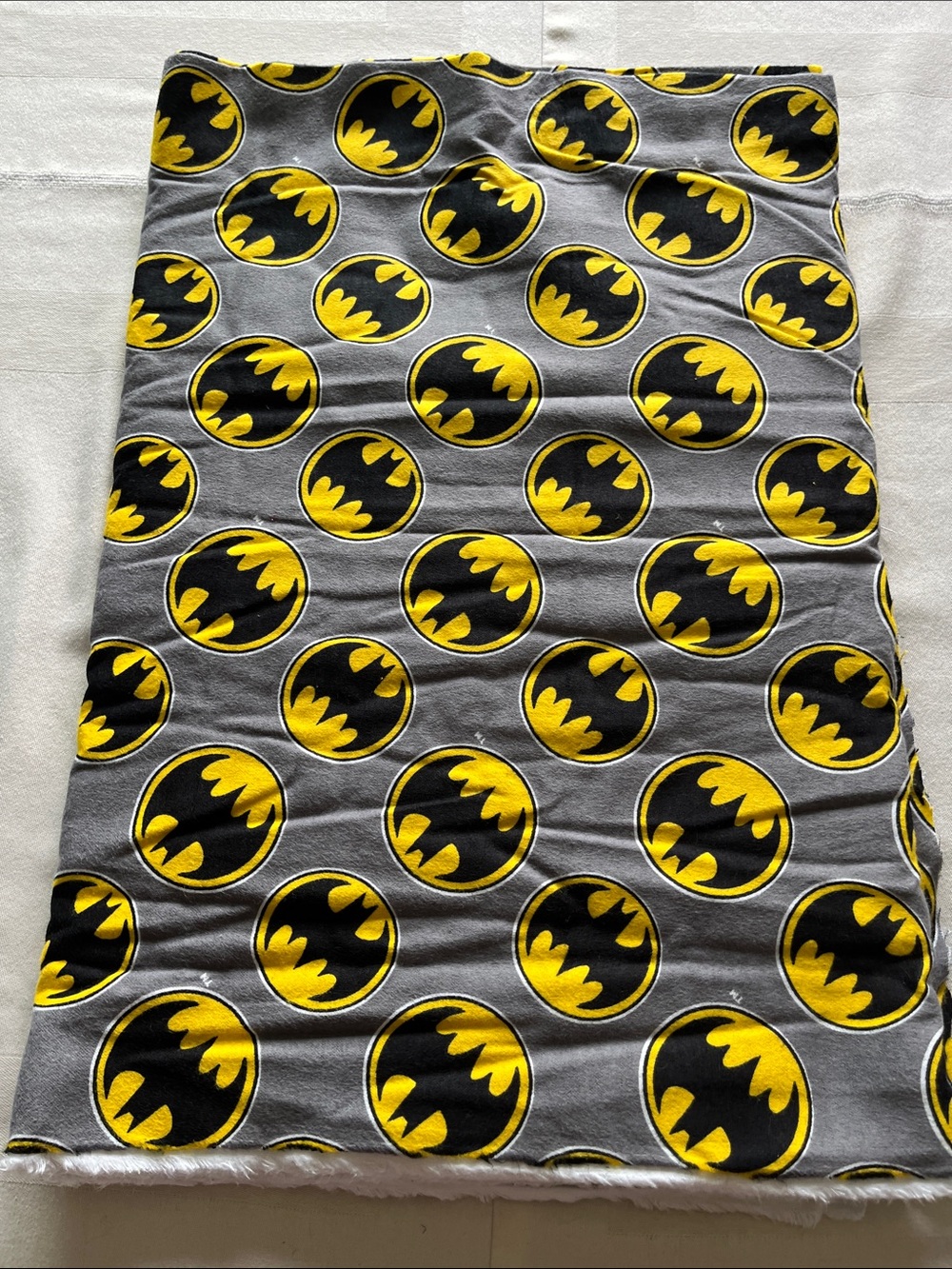 Batman Flannel Soft Cotton Fabric 3 Plus Yards L by 40” W